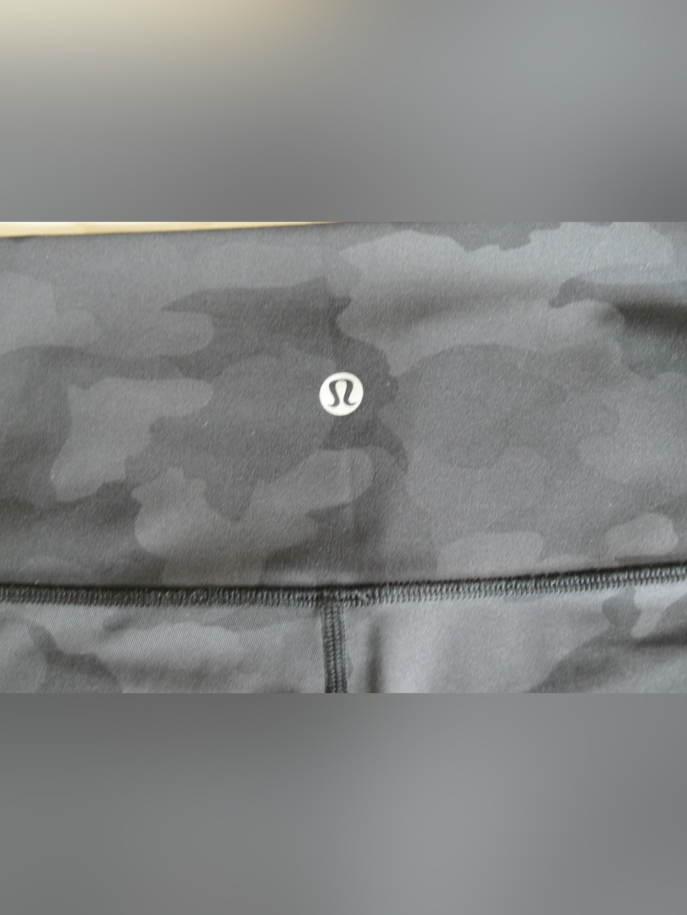 Lululemon Women’s Black Camo Leggings Size 4 High Rise Athletic Yoga Pants - Picture 5 of 5